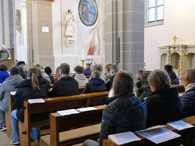 Start der Firmvorbereitung 2025 (© Karl-Franz Thiede)
